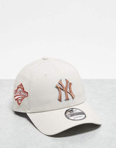 Forty - Casquette à logo New York Yankees - cassé - New Era - Modalova