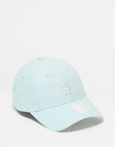 Forty - Casquette en lin LA Dodgers - menthe - New Era - Modalova