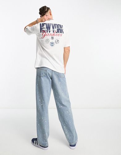 New York Yankees - T-shirt avec imprimé au dos - New Era - Modalova