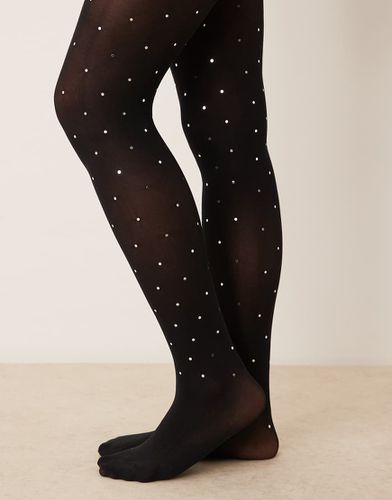 Collants ornés de strass - New Look - Modalova