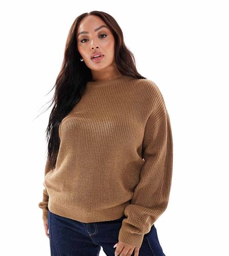 New Look Curve - Pull  surpiqres - Beige - New Look Plus - Modalova