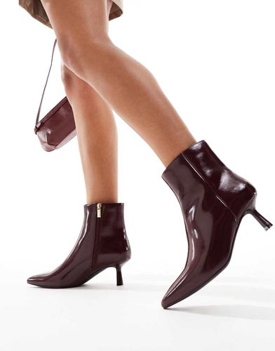 Bottines pointues - Bordeaux - New Look - Modalova