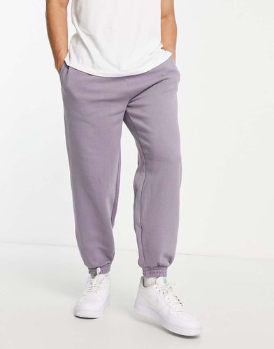 Jogger oversize - Lilas cendré - New Look - Modalova