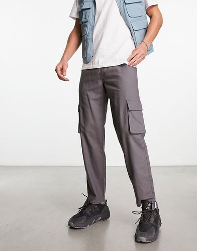 Pantalon cargo léger - foncé - New Look - Modalova