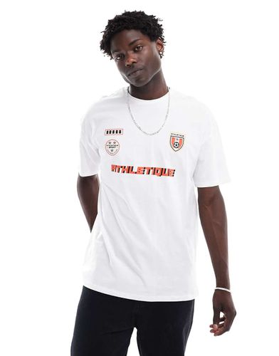 T-shirt à imprimé Athletique - New Look - Modalova