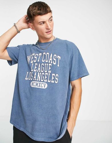T-shirt à imprimé West Coast - surteint - New Look - Modalova