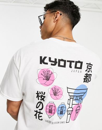 T-shirt avec imprimé Kyoto au dos - New Look - Modalova