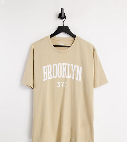 T-shirt Brooklyn - clair - New Look - Modalova