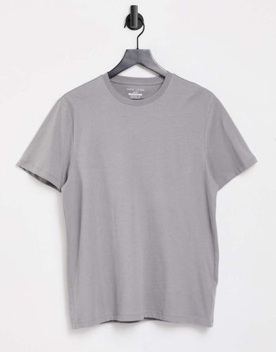 T-shirt en coton - GREY - New Look - Modalova