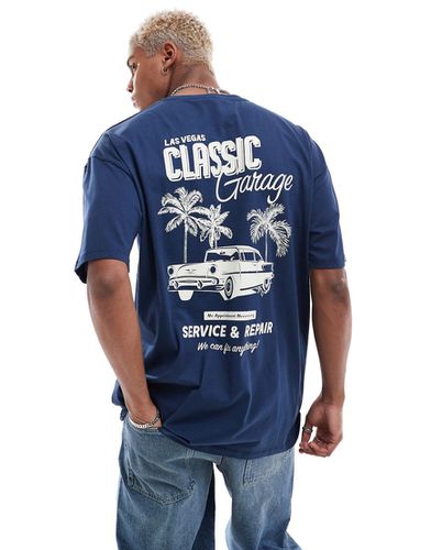 T-shirt oversize avec imprimé Classic et voiture - New Look - Modalova