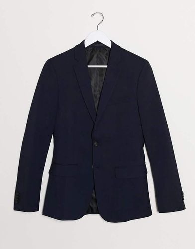 Veste de costume ajustée - Bleu - New Look - Modalova