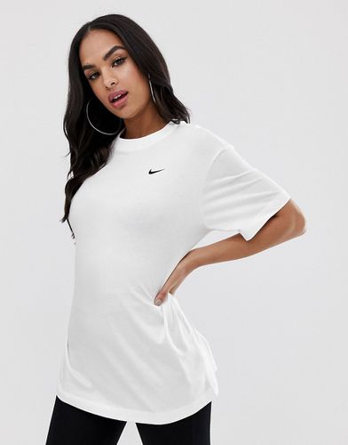 T-shirt oversize coupe masculine à petit logo virgule - Nike - Modalova