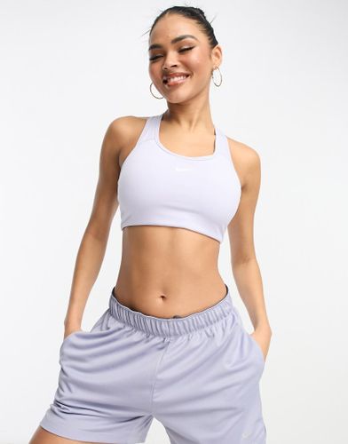 Brassière de sport avec motif virgule - Lilas - Nike Training - Modalova