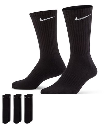 Everyday - Lot de 3 paires de chaussettes rembourrées - Nike Training - Modalova