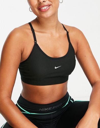 Indy - Brassière de sport sans coutures maintien léger en tissu Dri-FIT - Nike Training - Modalova