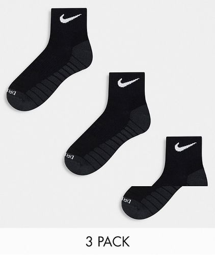 Lot de 3 paires de chaussettes unisexes rembourrées - Nike Training - Modalova
