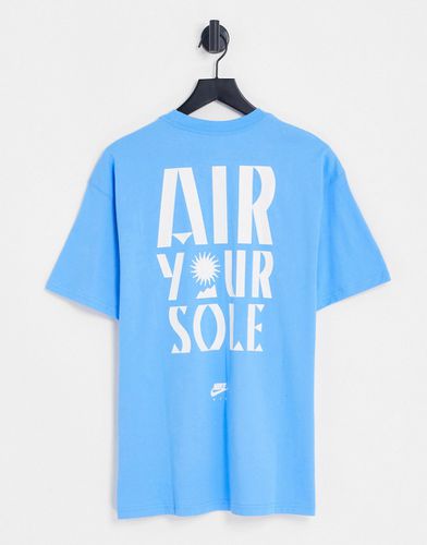 Air Max90 - T-shirt oversize épais à imprimé au dos - Nike - Modalova