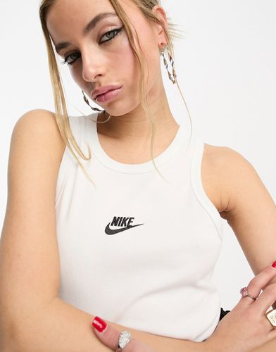 Dance - Débardeur côtelé à mini logo virgule - Nike - Modalova
