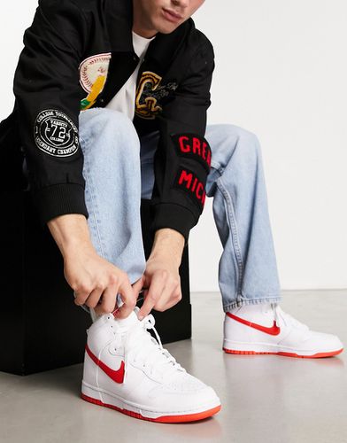 Dunk - Baskets montantes rétro - et rouge - Nike - Modalova