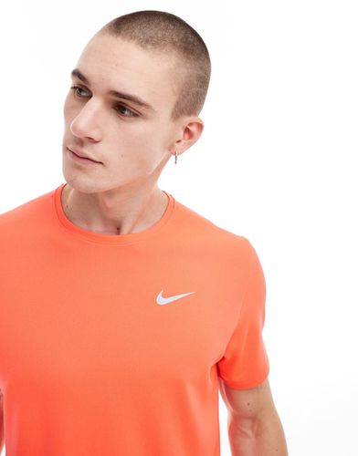 Miler - T-shirt en tissu Dri-FIT - Orange - Nike Running - Modalova