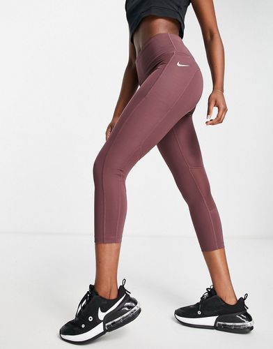 Legging de course court longueur 3/4 en tissu Dri-Fit - Nike Running - Modalova