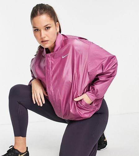 Plus - Veste à logo virgule - Nike Running - Modalova