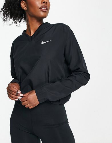 Veste à enfiler à logo virgule - Rose - Nike Running - Modalova