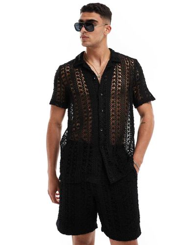 Chemise d'ensemble de plage en maille - South Beach - Modalova