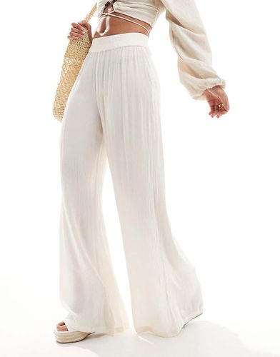 Southbeach - Pantalon de plage oversize - Crème - South Beach - Modalova