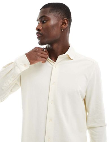 Chemise en nid d'abeille - Beige - Scalpers - Modalova