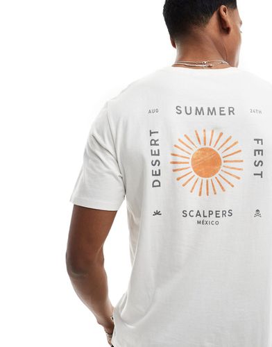 T-shirt à imprimé Desert - cassé - Scalpers - Modalova