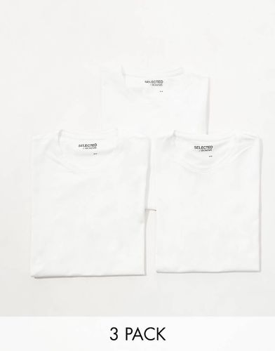 Lot de 3 t-shirts - Selected Homme - Modalova