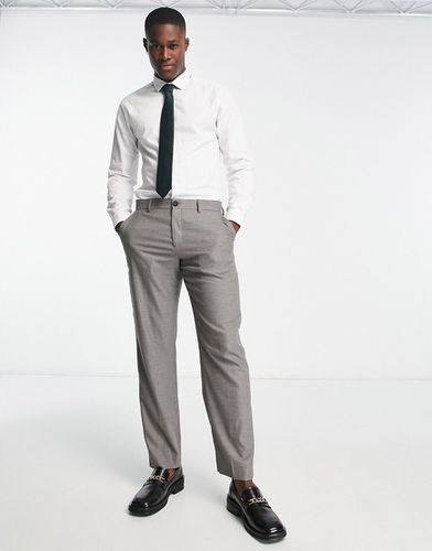 Pantalon de costume coupe ample - chiné - Selected Homme - Modalova