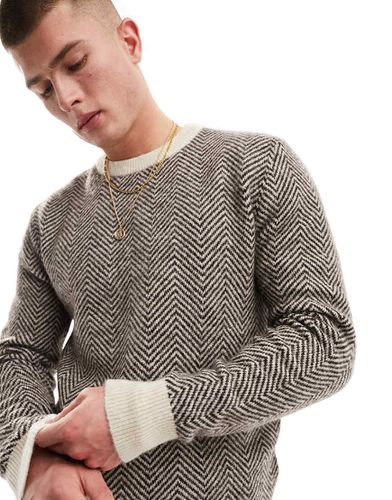 Pull en maille d'alpaga - Selected Homme - Modalova