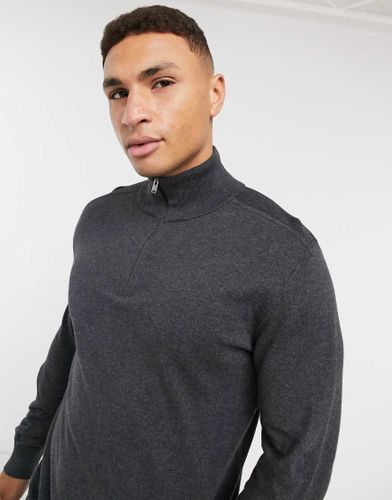 Selected - Pull avec col zipp - fonc - Selected Homme - Modalova