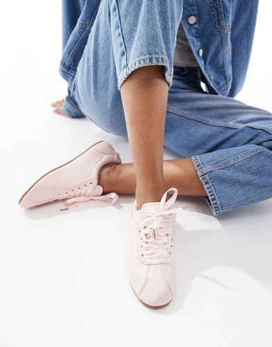 Toffee - Baskets  lacets avec dtail ruban - pastel - Seqwl - Modalova