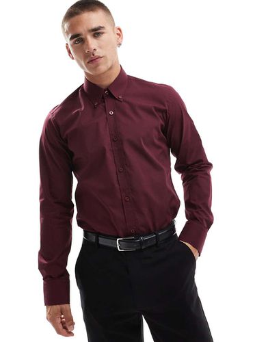 Shelby and Sons - Chilwell - Chemise élégante - Bordeaux - Shelby & Sons - Modalova