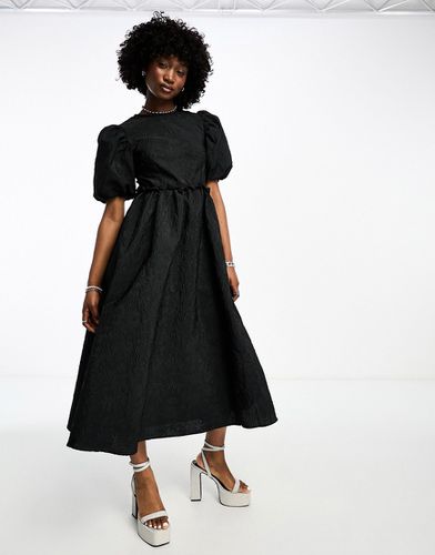 Robe longueur mollet oversize en jacquard - Sister Jane - Modalova