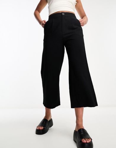 Jupe-culotte ajustée - Noir - Stradivarius - Modalova