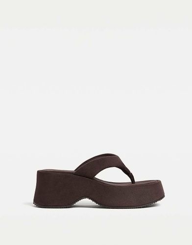 Tongs  plateforme - Stradivarius - Modalova