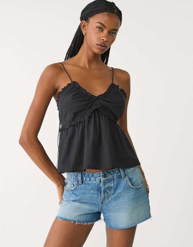 Top avec bretelles noues - Stradivarius - Modalova