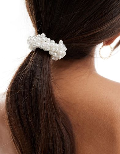 Élastique à cheveux de mariée orné de perles - Crème - Sui Ava - Modalova
