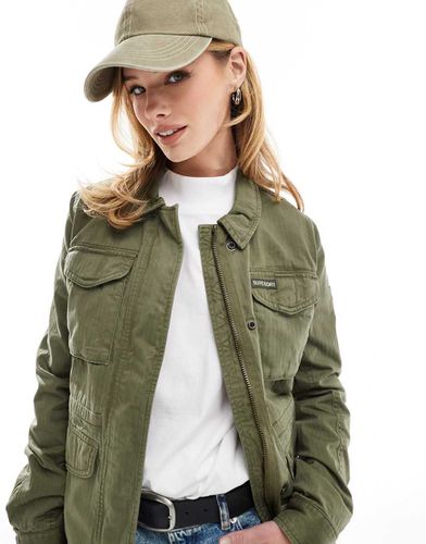 M65 - Veste doublée - Olive brûlé - Superdry - Modalova