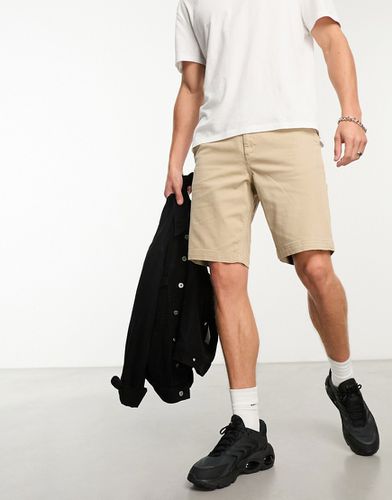 Short chino style officier vintage - Taupe - Superdry - Modalova