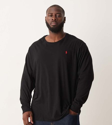 Big & Tall - T-shirt  manches longues avec logo - Polo Ralph Lauren - Modalova