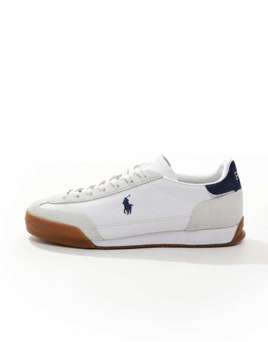 Hester - Baskets avec contrefort et logo bleu marine - Polo Ralph Lauren - Modalova