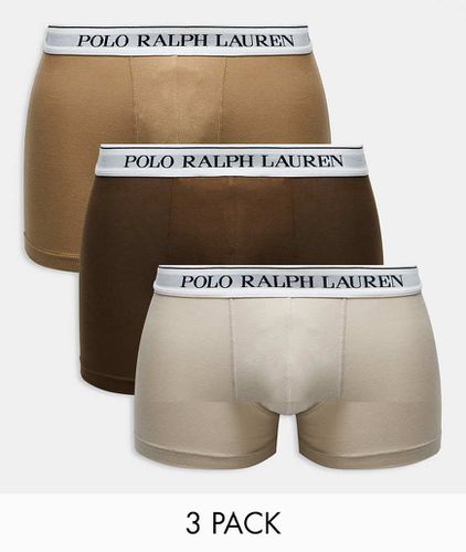 Lot de 3 boxers à taille griffée - Polo Ralph Lauren - Modalova