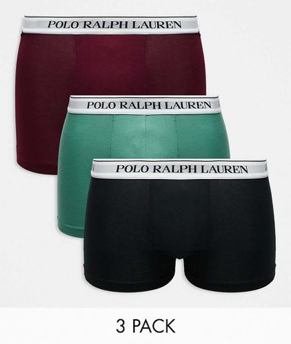 Lot de 3 boxers à taille griffée - Polo Ralph Lauren - Modalova