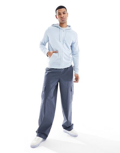 Loungewear - Sweat à capuche zippé avec logo sur l'ourlet inférieur - clair - Polo Ralph Lauren - Modalova