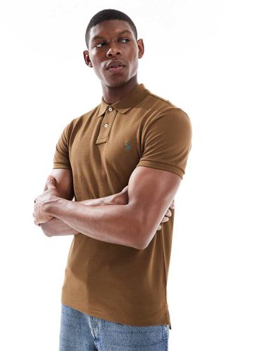 Polo ajust en piqu avec logo emblmatique - Polo Ralph Lauren - Modalova